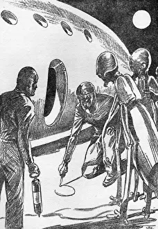 Ganymede: CONTACT WITH GANYMEDE