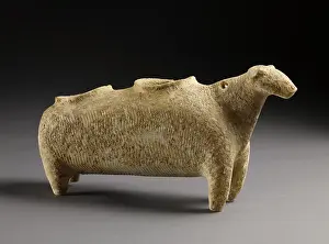 Cycladic: Container vessel in the shape of an animal, possibly sheep