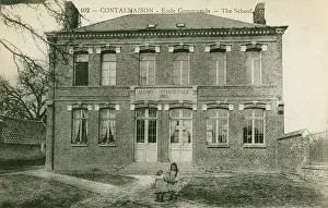 Schoolhouse: Contalmaison, France