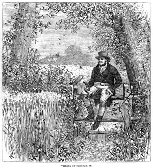 Contemplates: CONTENTED FARMER !