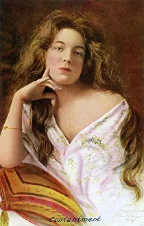 Dishevelled: Contentment - A slightly dishevelled, yet happy, young lady