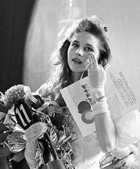 Stepanova: Contest Soviet supermodel, 1990
