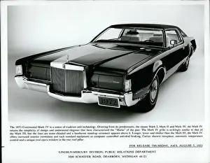 Timepiece: Continental Mark IV motor car