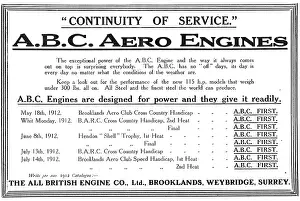 Continuity: Continuity Of Service With ABC Aero Engines