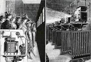Continuous: Continuous loop projectors used at the Paris Exposition