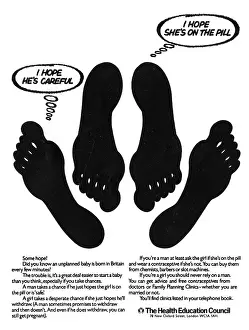 Pregnancy: Contraception information advert