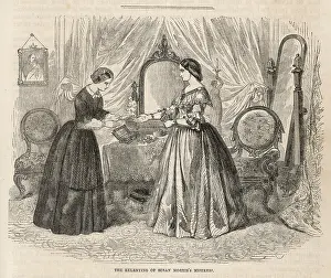Governess: Contrast in Costume 1857