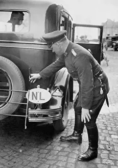 Tariff: Control on the German-Dutch border, 1936