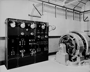 Generators: Control panel and dynamo (generator) of ?