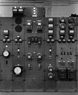 Alternating: Control Panels of the Detroit Edison Substation ?