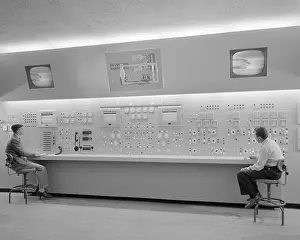 Sterile: Control room of the Wind Tunnel at Lewis ?