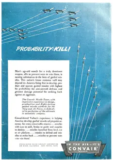 Vultee: Convair Guided Missiles 1950 Advert