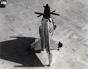 Convair: Convair XFY-1 sitting on its tail