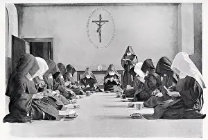 Habits: Convent From Within - Carmelite 1904