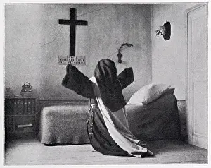Habits: Convent From Within - Carmelite 1904