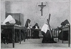 Habits: Convent From Within - Carmelite 1904