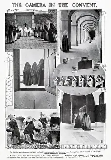 Habits: Convent From Within - Carmelite 1909