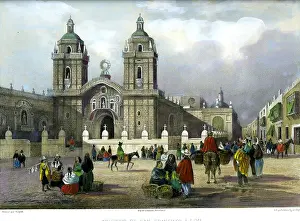 Vaillant: Convent of San Francisco, Lima, Peru