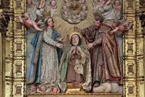 Retable: Convento de Santa Teresa, Avila, Spain
