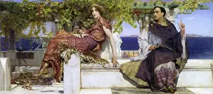 Tadema: The Conversion of Paula, by Alma-Tadema