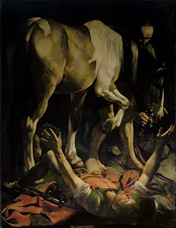 Merisi: Conversion of St. Paul: painting