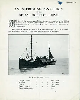 Thornycroft: Converting from marine steam to diesel drive