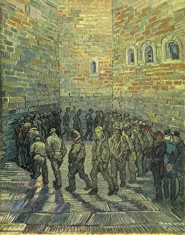 Seemingly: The Convict Prison, by Van Gogh