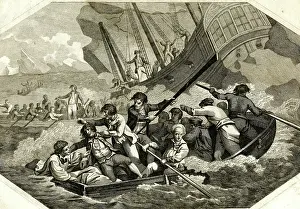 1780s: Convict ship Guardian Frigate wrecked on an island of ice