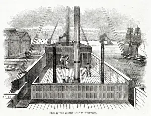 Convicts: Convict Ship at Woolwich 1846