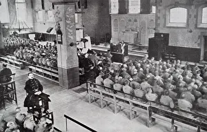 Mar24: Convicts at church in Portland Prison