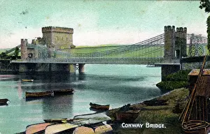Conway: Conway Bridge, Conway - Conwy, Gwynedd