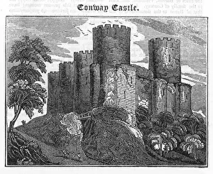 Caernarvon: CONWAY CASTLE/1825