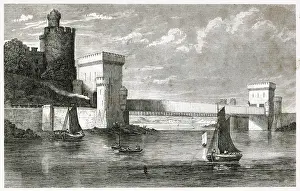 Caernarvon: Conway Tubular Bridge