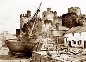 Beached: Conwy Castle, Wales