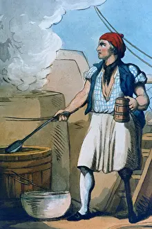 Caricaturist: Cook Artist: Thomas Rowlandson