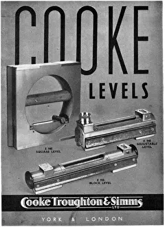 Troughton: Cooke, Troughton & Sims. Engineers Levels. Block Level