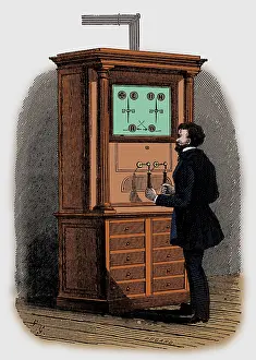 Cooke: Cooke and Wheatstone Two Needle Telegraph, 1830s