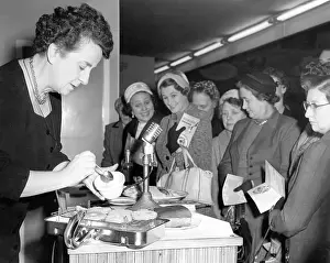 Cookery: Cookery demonstration