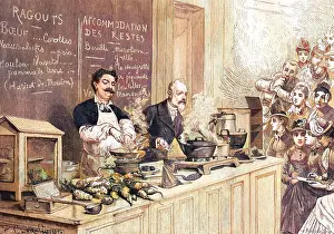 Faculte: Cookery lesson, 1885