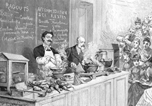 Cuisine: Cookery lesson, 1885