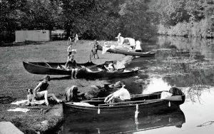Cookham: Cookham, Boating 1925