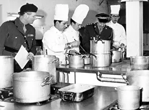 Bielefeld: Cooking contest of British army in Germany