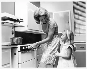 COOKING DINNER