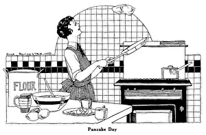 Pancake: COOKING A PANCAKE