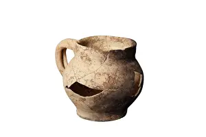 Latrine: Cooking pot, castle of Chateau-Thierry, Picardy, France