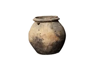 Blary: Cooking pot, castle of Chateau-Thierry, Picardy, France