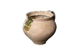 Blary: Cooking pot, castle of Chateau-Thierry, Picardy, France