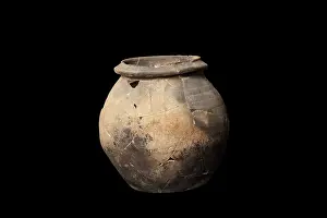 Blary: Cooking pot, castle of Chateau-Thierry, Picardy, France