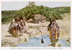 Maoris: COOKING W/ HOT SPRINGS