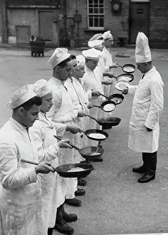 Pancakes: Cooks of the Army School of Cookery
